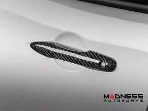 Toyota GR Yaris Door Handle Covers - Carbon Fiber 